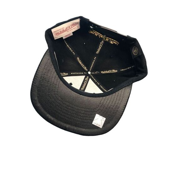 Mitchell & Ness Denver Nuggets Adjustable Snapback Hat Cap One Size - Picture 4 of 4